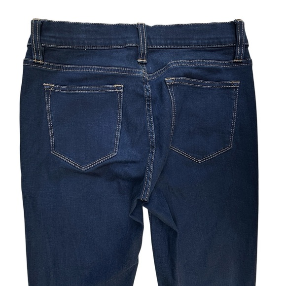 J CREW | NWOT TOOTHPICK JEANS 8” MID-RISE DARK WASH | SIZE: 26 - Picture 7 of 11